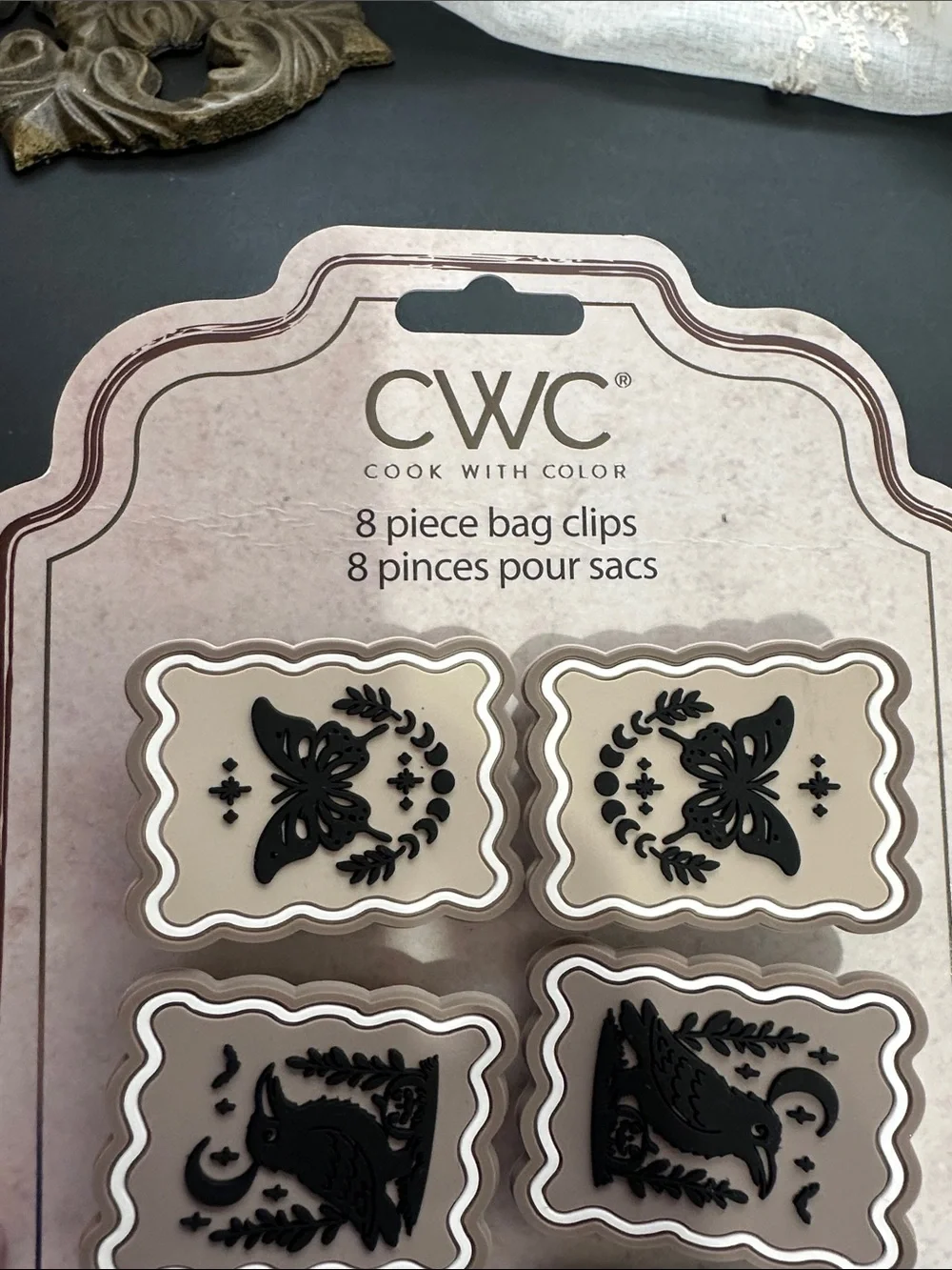 CWC Halloween a piece bag chips clips